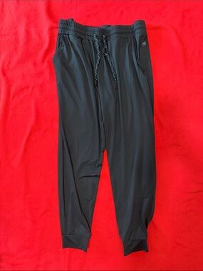 Women's Black Drawstring Jogger Pants
